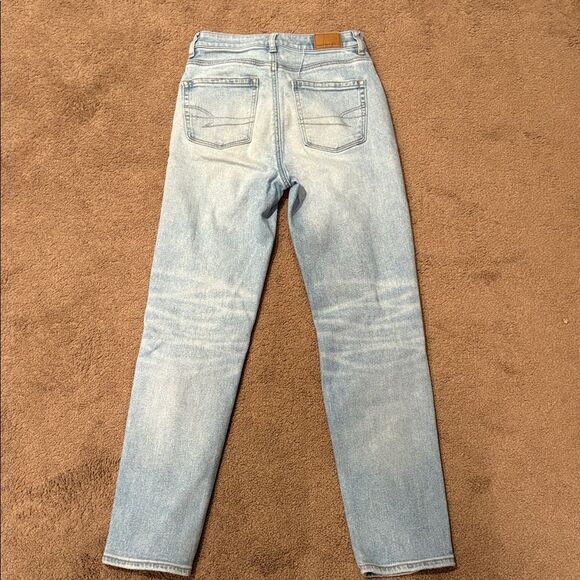 American Eagle Mom Straight Jean Size 0 - Picture 8 of 12